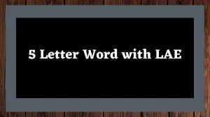 5 Letter Words with LAE All Words List