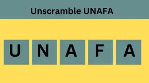 Unscramble UNAFA Jumble Word Today