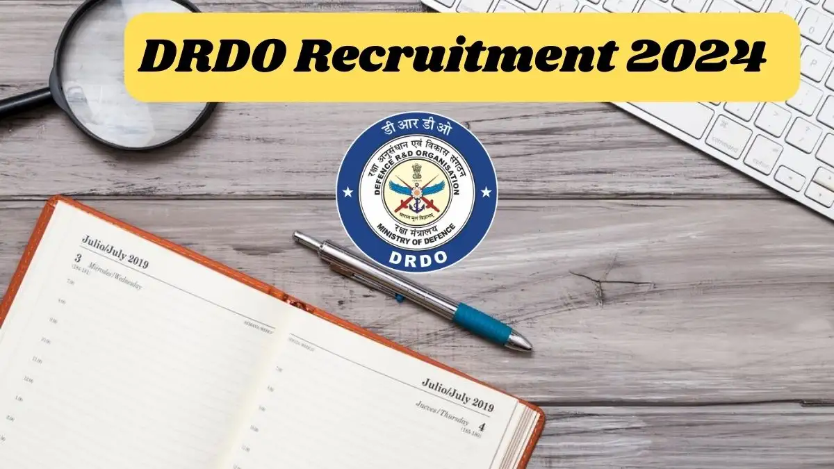 DRDO Recruitment 2024 Apply for Junior Research Fellow, Research Associate Vacancy