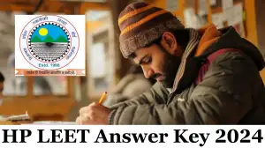 HP LEET Answer Key 2024, Steps to Download Answer Key