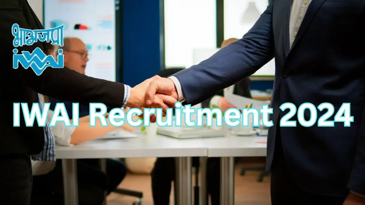 IWAI Recruitment 2024 Notification Out Apply for Executive, Senior Consultant Vacancy