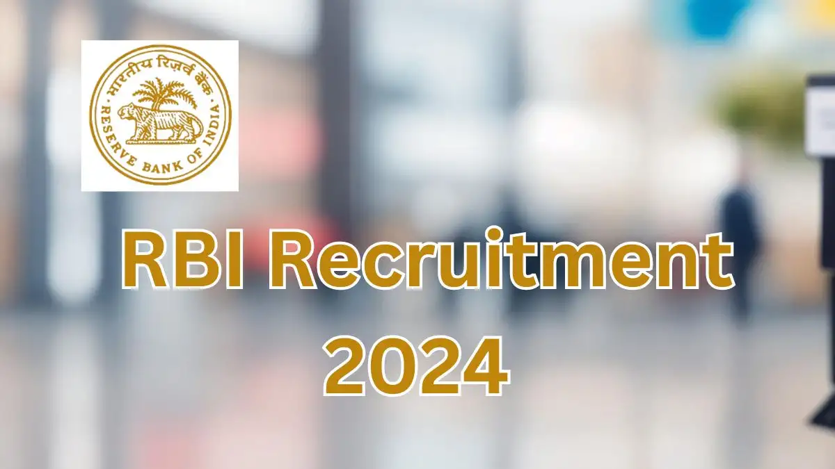 Rbi Recruitment 2024 - Latest Bank’s Medical Consultant Vacancies on 27 May 2024