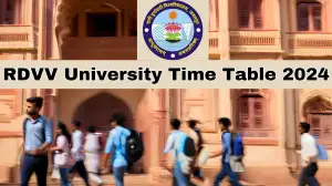 RDVV University Time Table 2024 Out for B.H.M.S. and BBA May/June 2024 Check Exam Date and Time