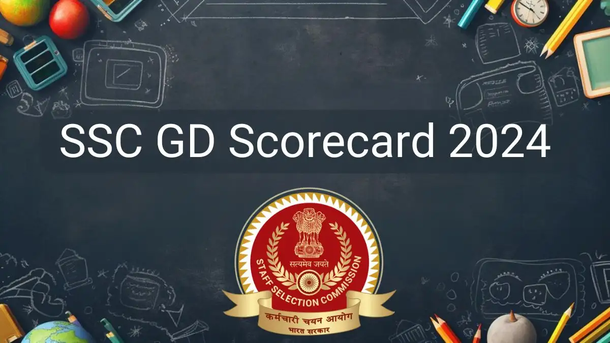 SSC GD Scorecard 2024: Eligibility Criteria, Exam pattern