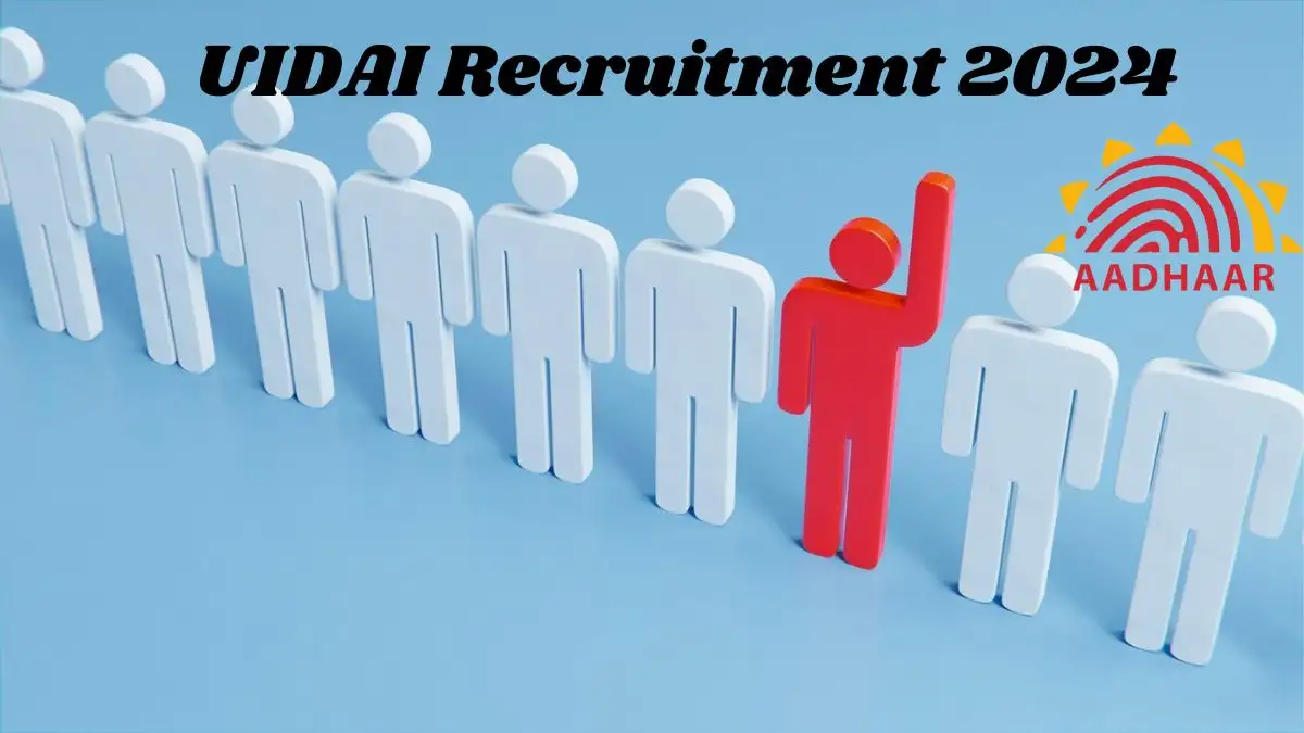 UIDAI Recruitment 2024 - Latest Director Vacancies on 20 May 2024