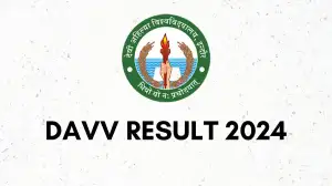 DAVV Result 2024 Out for Various Courses Check the Result at  dauniv.ac.in