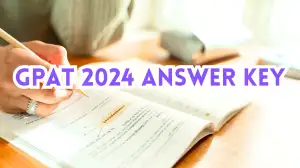 GPAT 2024 Answer Key Check How to Download the Answer Key at gpat.nta.nic.in