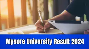 Mysore University Result 2024 Out Download the Results at results.uomexam