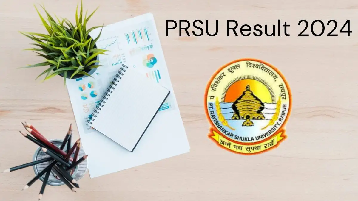 PRSU Result 2024 Check Results at prsu.ac.in
