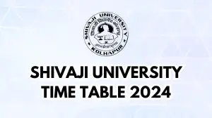 Shivaji University Time Table 2024 Released Check the Exam Dates and Time