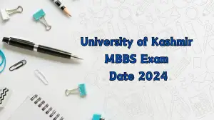 University of Kashmir MBBS Exam Date 2024 Announced Download Date Sheet at egov.uok.edu.in