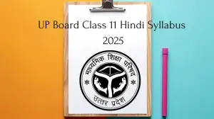 UP Board Class 11 Hindi Syllabus 2025 Download Official PDF Here