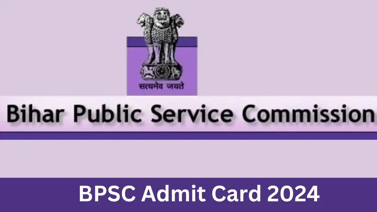 BPSC Admit Card 2024 will be released Assistant Architect Check Exam Date, Hall Ticket bpsc.bih.nic.in