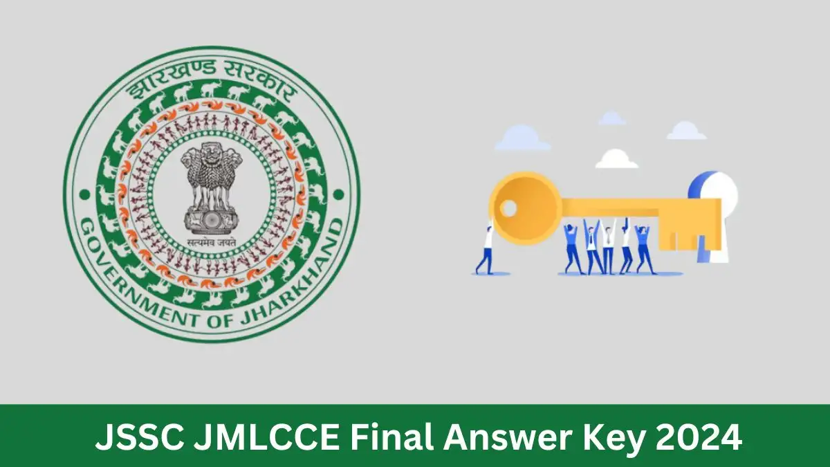 JSSC Answer Key 2024 for JMLCCE is now available. Download it from jssc.nic.in