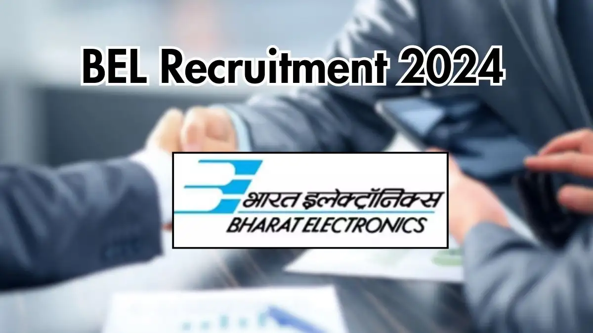 BEL Recruitment 2024: Walk-In Interviews for Management Industrial Trainee on September 30, 2024