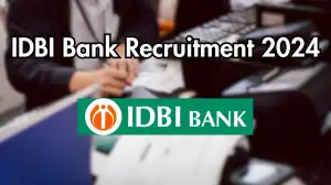 IDBI Bank Recruitment 2024 New Opportunity Out, Check Vacancy, Post, Qualification and Application Procedure