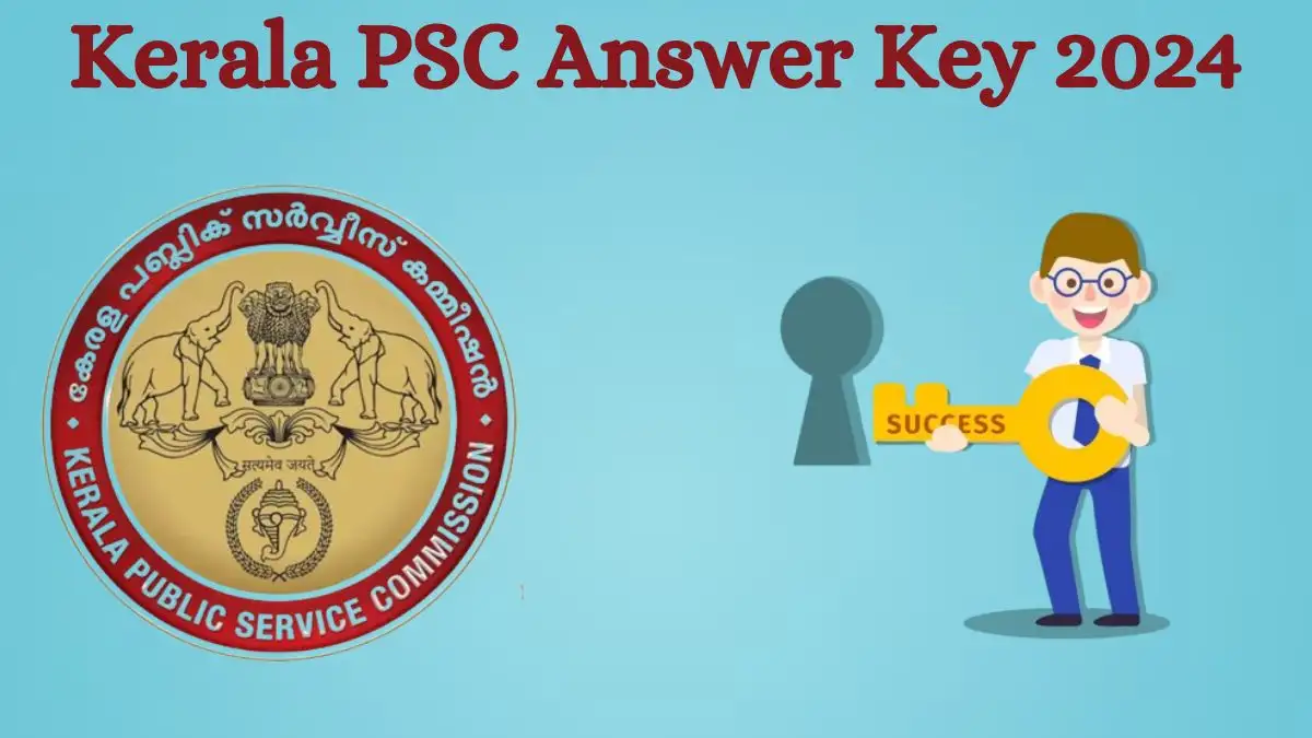 Kerala Public Service Commission will soon release the provisional answer key for the Junior Cooperative Inspector posts on its official website, keralapsc.gov.in.