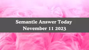 Semantle Answer Today November 11 2023