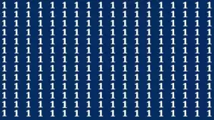 Brain Teasers for Geniuses: If you have Extra Sharp Eyes Find the Number 5 among 1s in 20 Secs