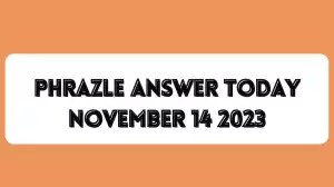 Phrazle Answer Today November 14 2023