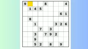 NYT Sudoku Hard Puzzle Today 14 November 2023