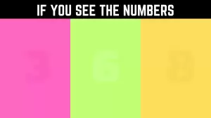 Observation Visual Test: Only 20% of People Can Spot the Hidden Number in This Brain Teaser Within 10 Seconds