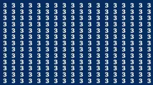 Brain Teasers for Geniuses: If you have Extra Sharp Eyes Find the Number 6 among 3s in 20 Secs