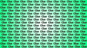 Brain Teaser for High-Level Thinkers: Can you find the Hidden Word Blue among Glue in 10 Secs