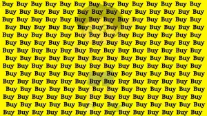 Brain Teaser For IQ Test: Only 1% Of Genius Can Find the Word Boy among Buy in 15 Secs