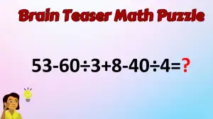 Determine the Solution to the Math Problem by Solving 53-60÷3+8-40÷4