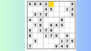 NYT Sudoku Easy Puzzle Today 20 November 2023