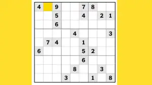 NYT Sudoku Hard Puzzle Today 17 November 2023