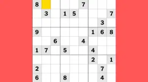 NYT Sudoku Hard Puzzle Today 19 November 2023