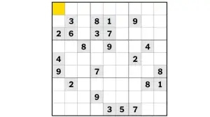 NYT Sudoku Medium Puzzle Today 17 November 2023