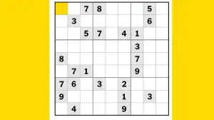 NYT Sudoku Medium Puzzle Today 20 November 2023