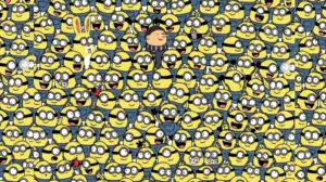 Optical illusion Find and Seek: Can You Find The Hidden Bananas Among These Minions Within 15 Seconds?