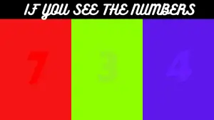 Optical Illusion IQ Test: You have X-Ray vision if you can Find the Number in 5 Secs