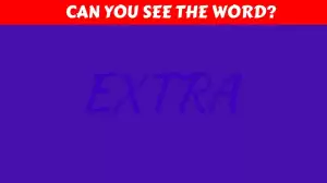 Observation Brain Challenge: Only Genius Can Find the word in this Image in 6 Seconds