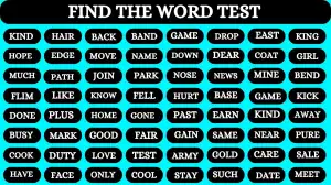 Visual Test: Only 1% With Super Vision Can Spot The Word Test in 6 Secs