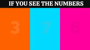 Visual test: Only Eagle Eyes Can Spot the Hidden Number in this Image in 5 Secs