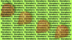 Brain Teaser For IQ Test: 99% Will Fail To Find The Hidden Word Strawberry In The Picture. 5 Seconds Left!