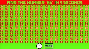 Brain Teaser For IQ Test: Use your sharp eyes and spot the Hidden Number 86 in this image in 9 seconds