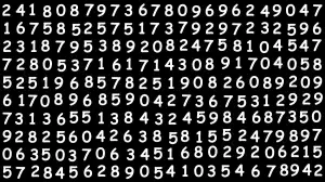 Puzzle Test for You IQ: Only a Smart Brain Can Spot Number 7552 Within 10 Secs!