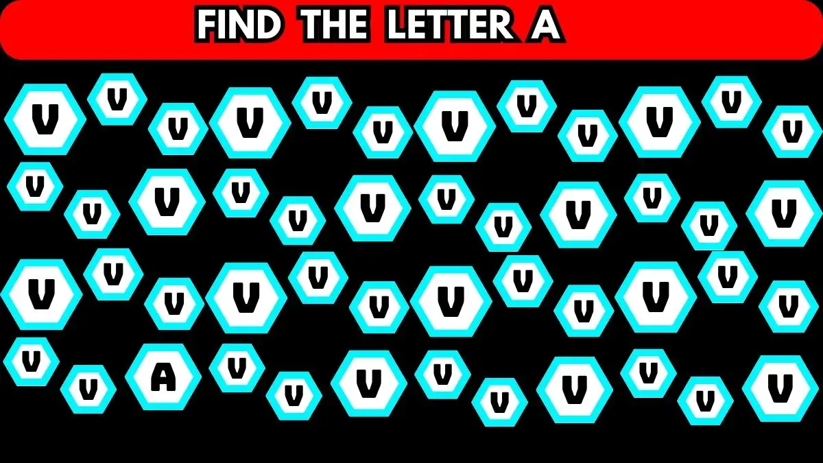 Optička iluzija: Možete li pronaći slovo A u 8 sekundi