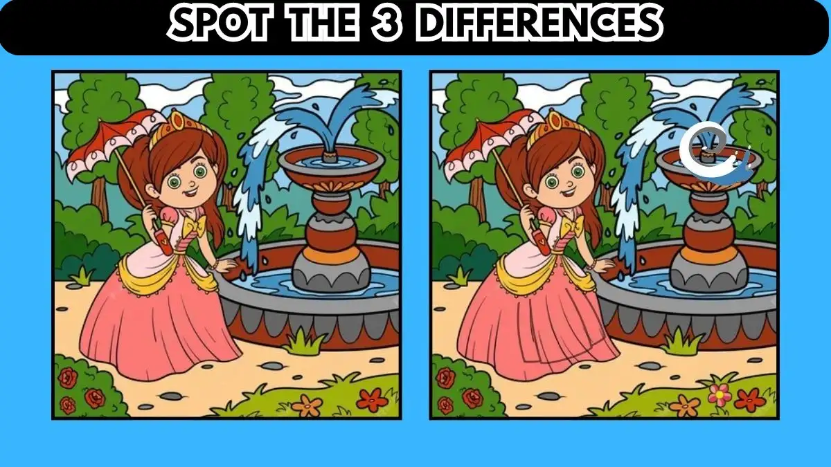 Brain Teaser Spot the Difference Game: Can You Find the 3 Differences in 12...