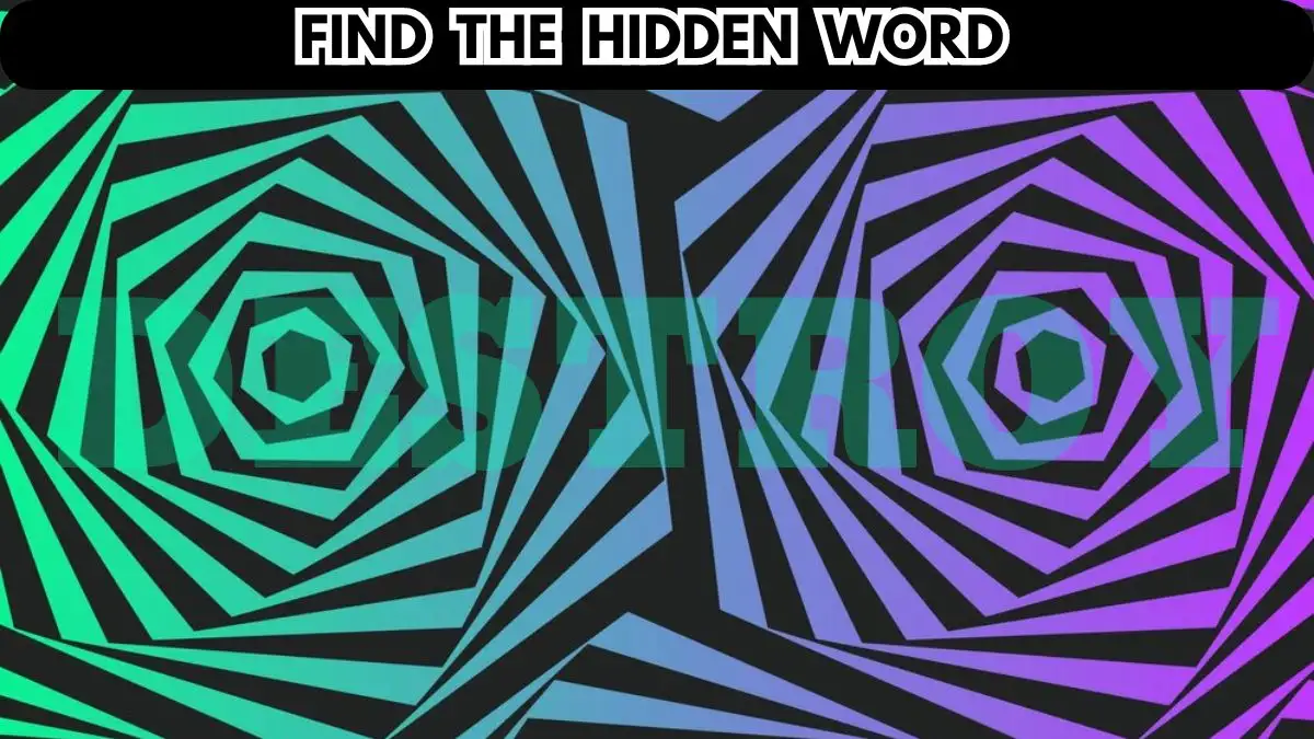 Оптическая иллюзия: если у вас зоркие глаза, найдите слово «гнездо» за 10 секунд