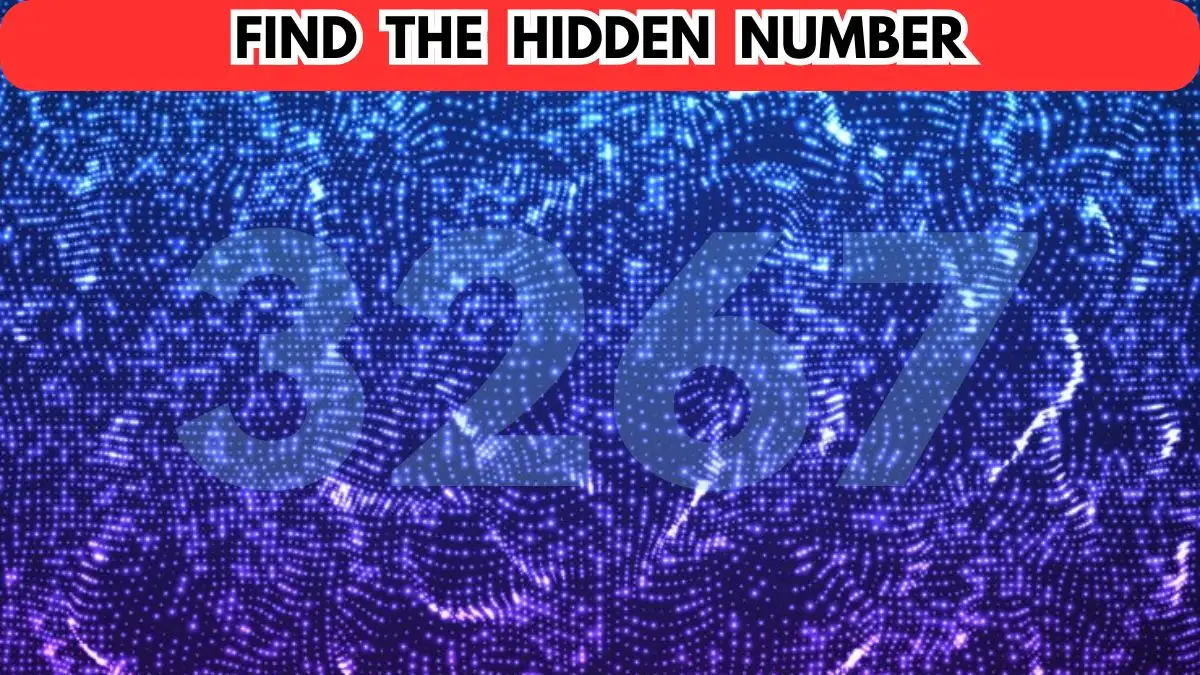 Optical Illusion: Can You Find the Hidden Number in this Image?
