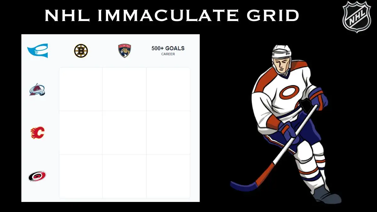 Check Today's (17th April 2024) NHL Grid Answers