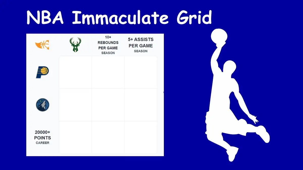 Today’s Answer for NBA Grid - April 27, 2024