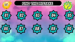 Brain Teaser: There is a Mistake Can You Spot it within 15 Seconds?